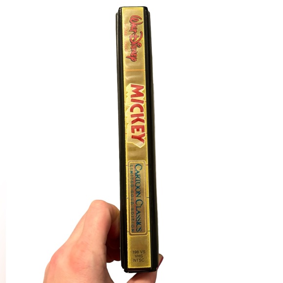 Disney’s Vintage VHS: “Mickey,” From The Cartoon Classics Limited Gold Edition. - Picture 2 of 5